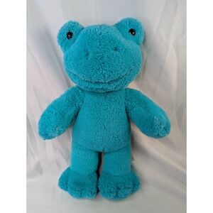 Build a Bear Toadally Teal Frog Plush 16 Inch 2022 Stuffed Animal Toy